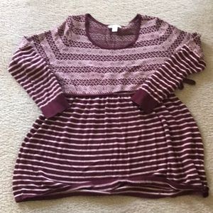 Maternity sweater