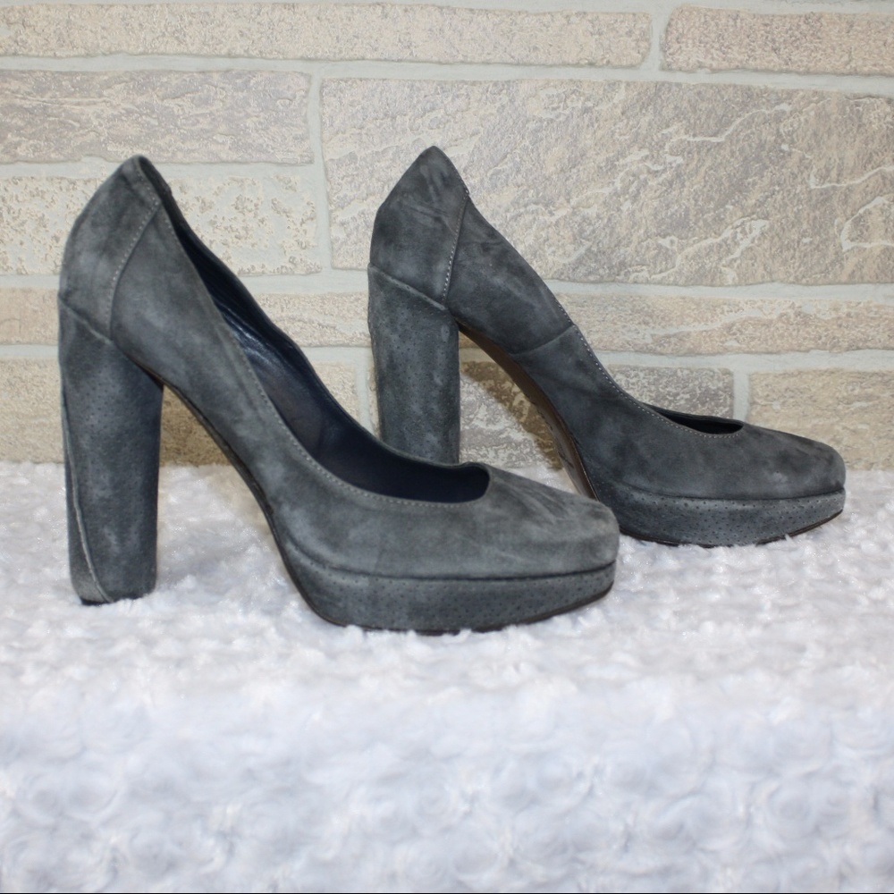Dusica Dusica gray heels size 38