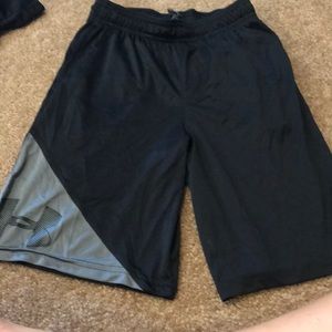 Boys under armor gym shorts