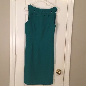 Banana Republic green work dress