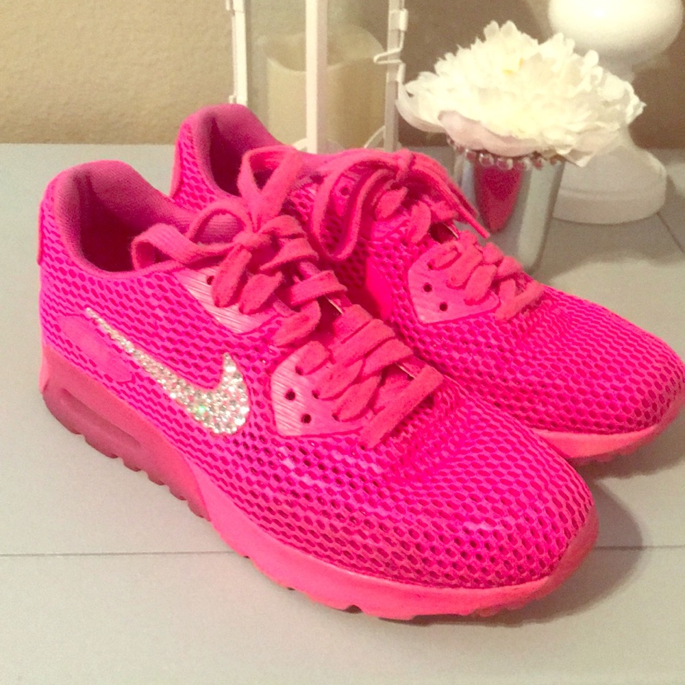 Bedazzled Pink Nike Air Max Mesh