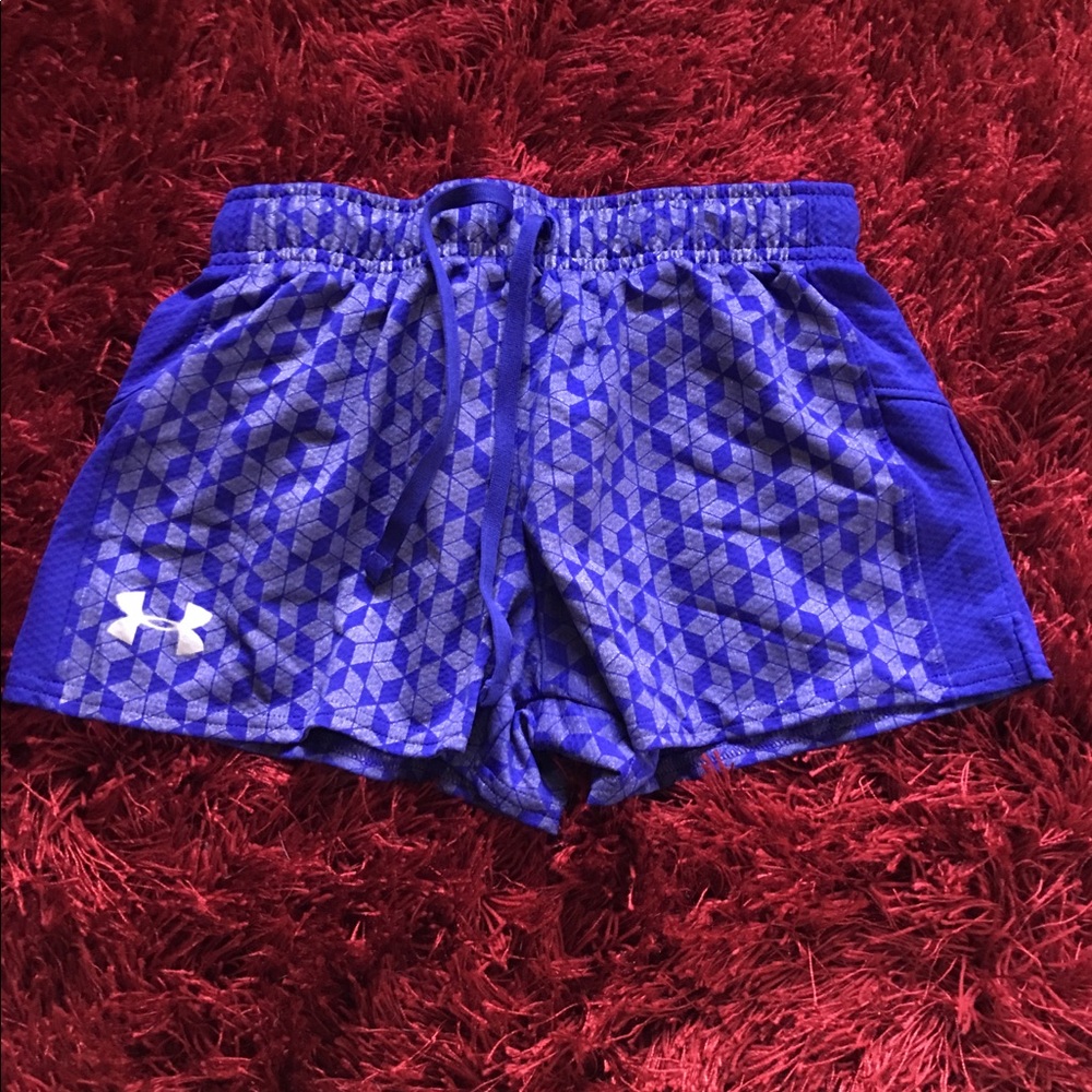 Girls under armor shorts