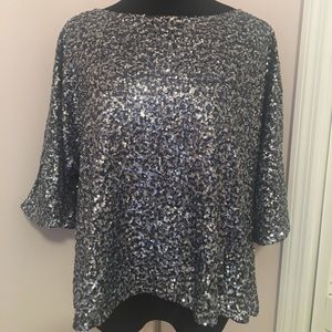 Gap Kimono Sequin Top