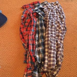 F21 plaid shirts (3)