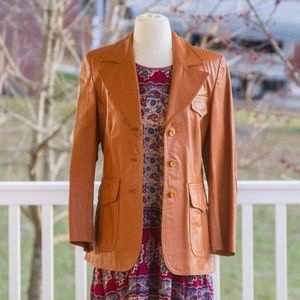 Vintage Genuine Leather Jacket