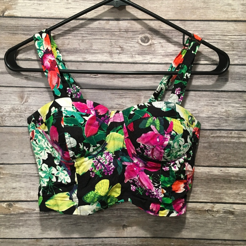 Floral Crop Top