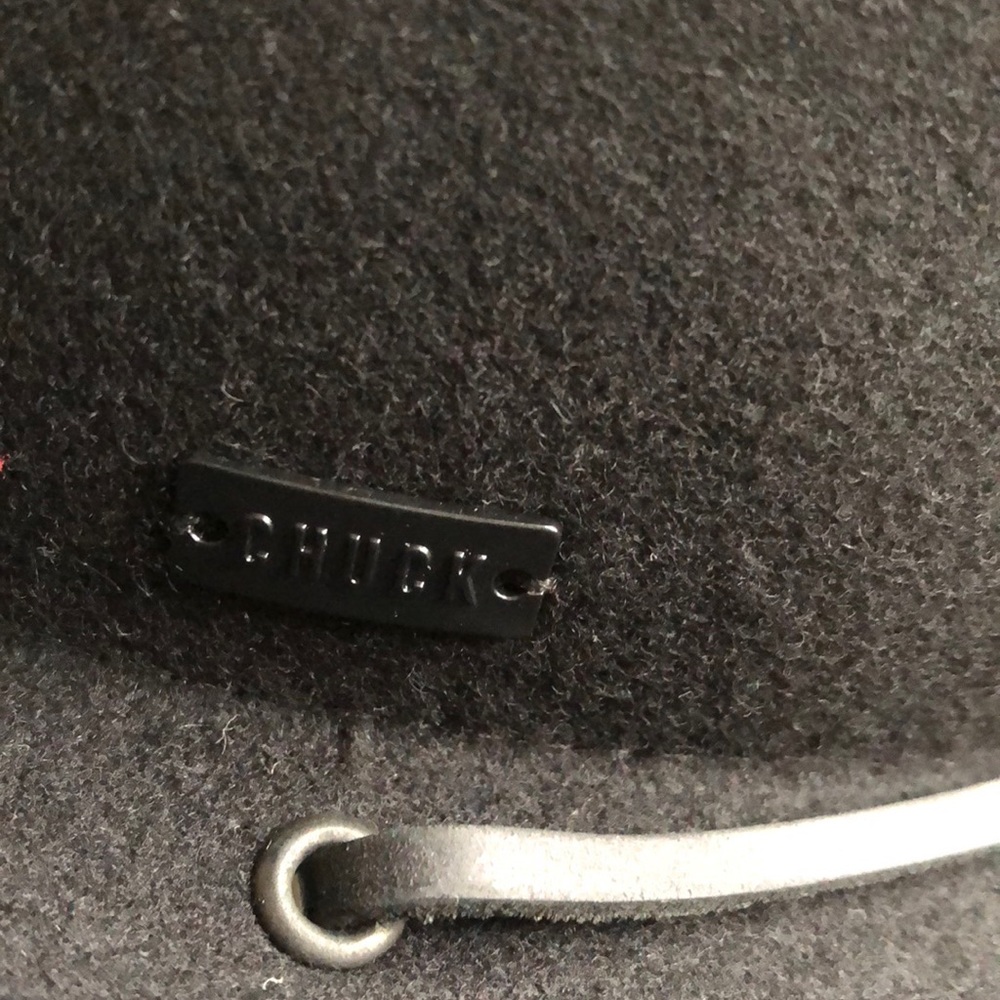 UNISEX| ORIGINAL CHUCK BLACK CELINE BRIM WOOL HAT - Picture 6 of 8