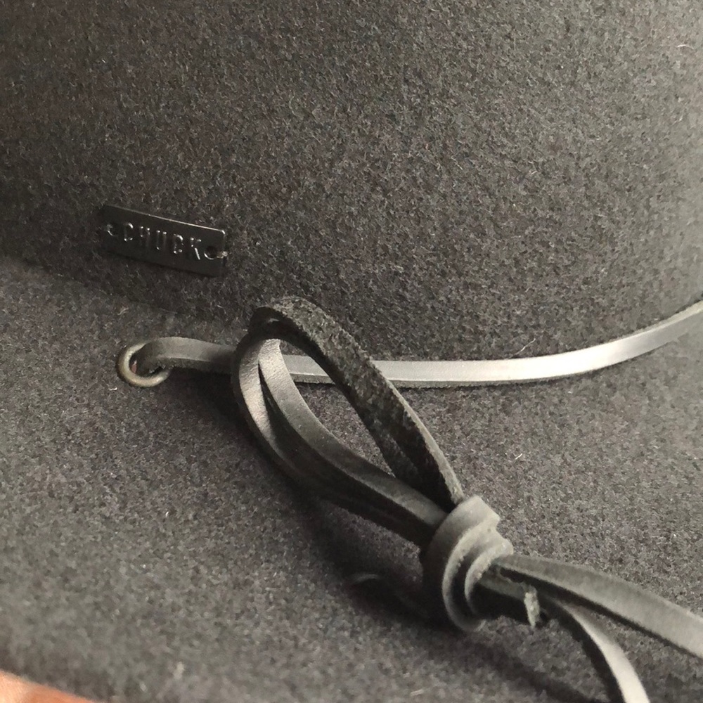 UNISEX| ORIGINAL CHUCK BLACK CELINE BRIM WOOL HAT - Picture 7 of 8