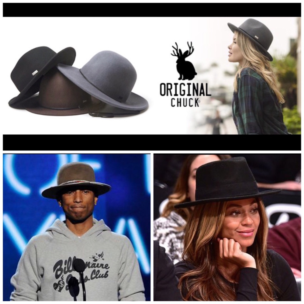 UNISEX| ORIGINAL CHUCK BLACK CELINE BRIM WOOL HAT - Picture 8 of 8