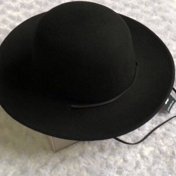 UNISEX| ORIGINAL CHUCK BLACK CELINE BRIM WOOL HAT - Picture 2 of 8