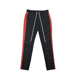 Pants - Track Pants - Black/Red Pants - Track Pants - Black/Red