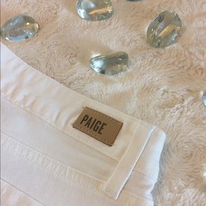 Paige Kylie Roll Up Optic White Jeans-NWT