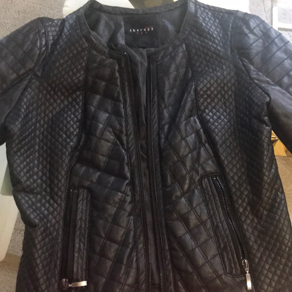 Leather jacket