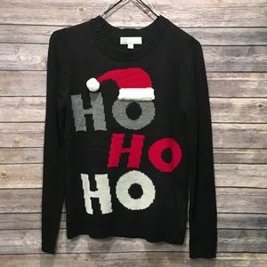 Christmas Sweater with Santa Hat