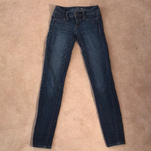 American Eagle Jegging Jeans Size 0 - Picture 1 of 4