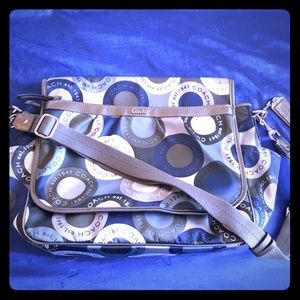 Coach Signature Diaper/Messenger Bag