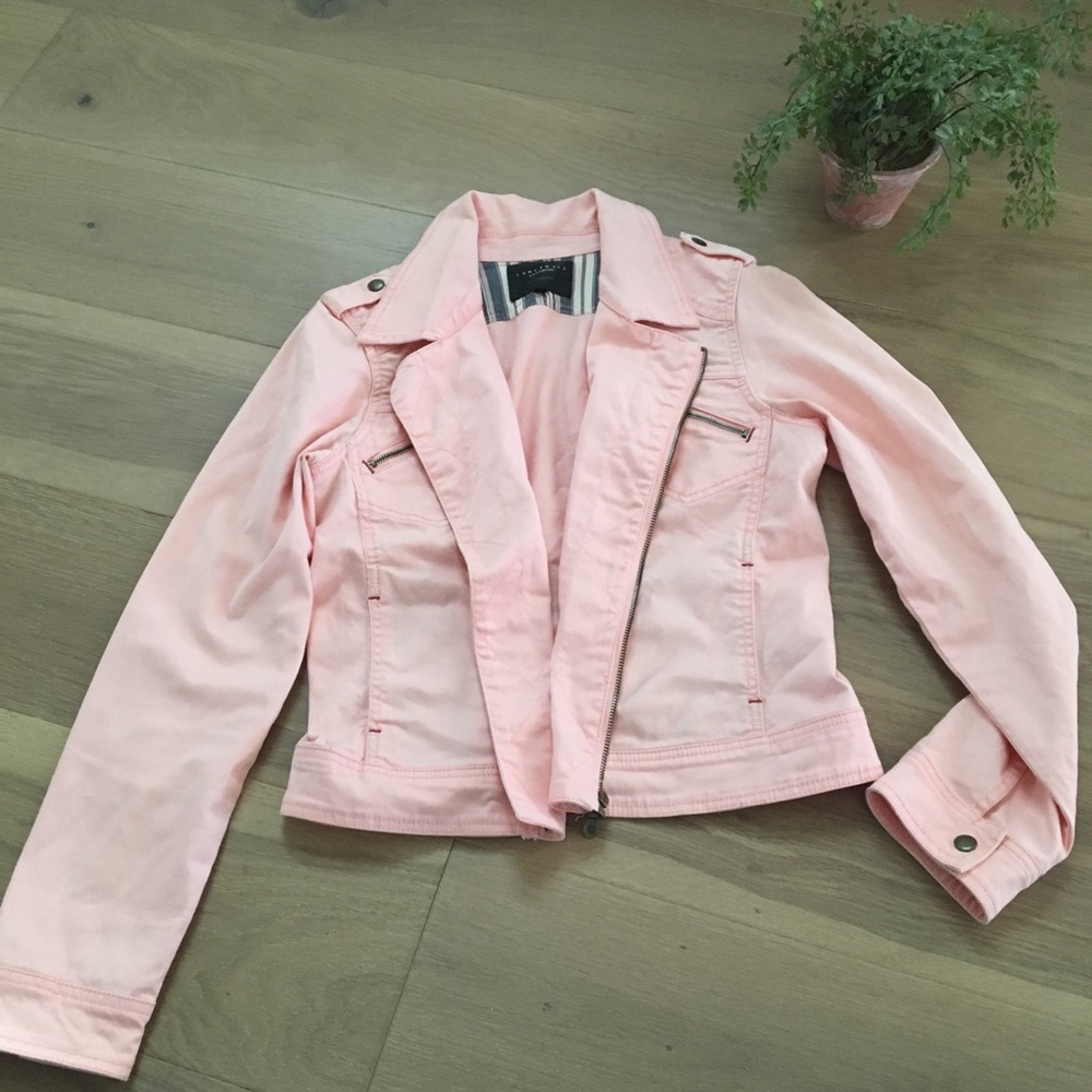 Sanctuary Coral Denin Size up Jacket