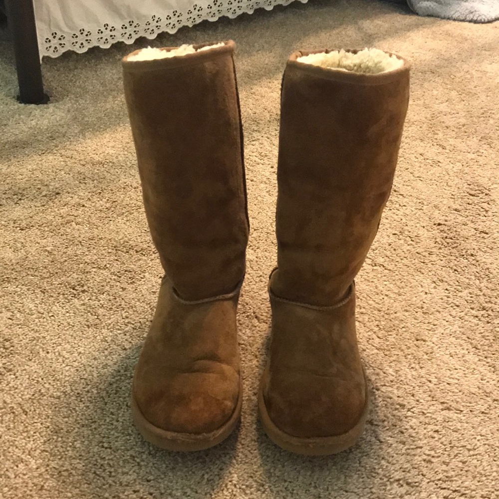 Tall brown UGGS