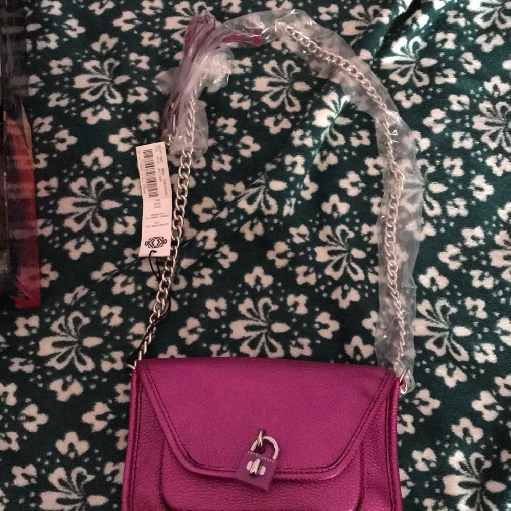 Hot pink purse