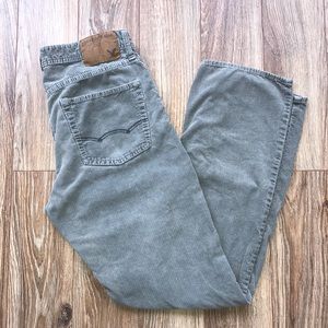 AE Grey Corduroy Pants
