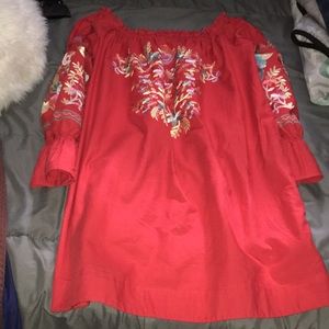 Off the shoulder MACY’s dress!!