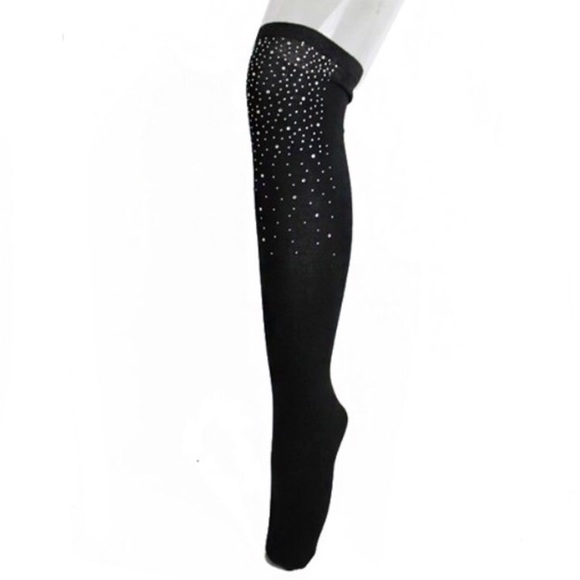 Crystal sprinkled knee high socks - Picture 4 of 4