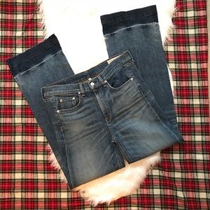 Rag & Bone Wide Leg Jeans