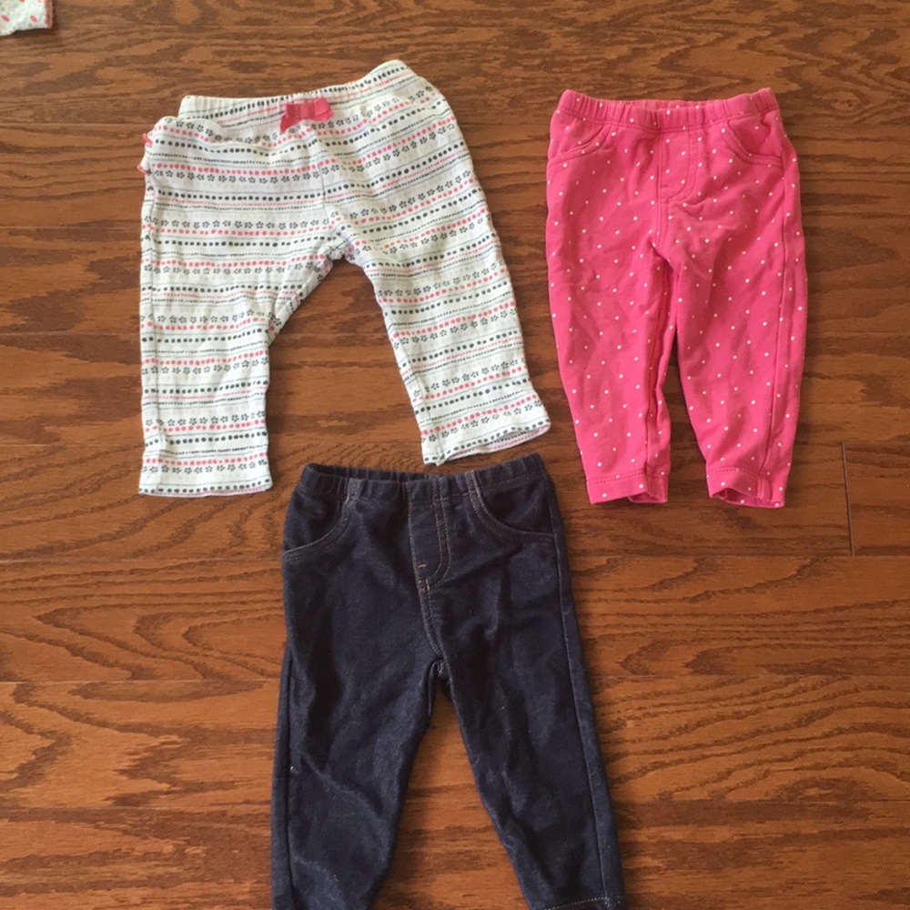 3 pairs of leggings