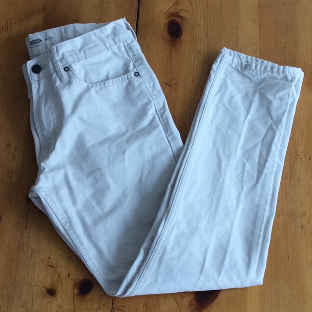 Men’s old navy beige color jeans