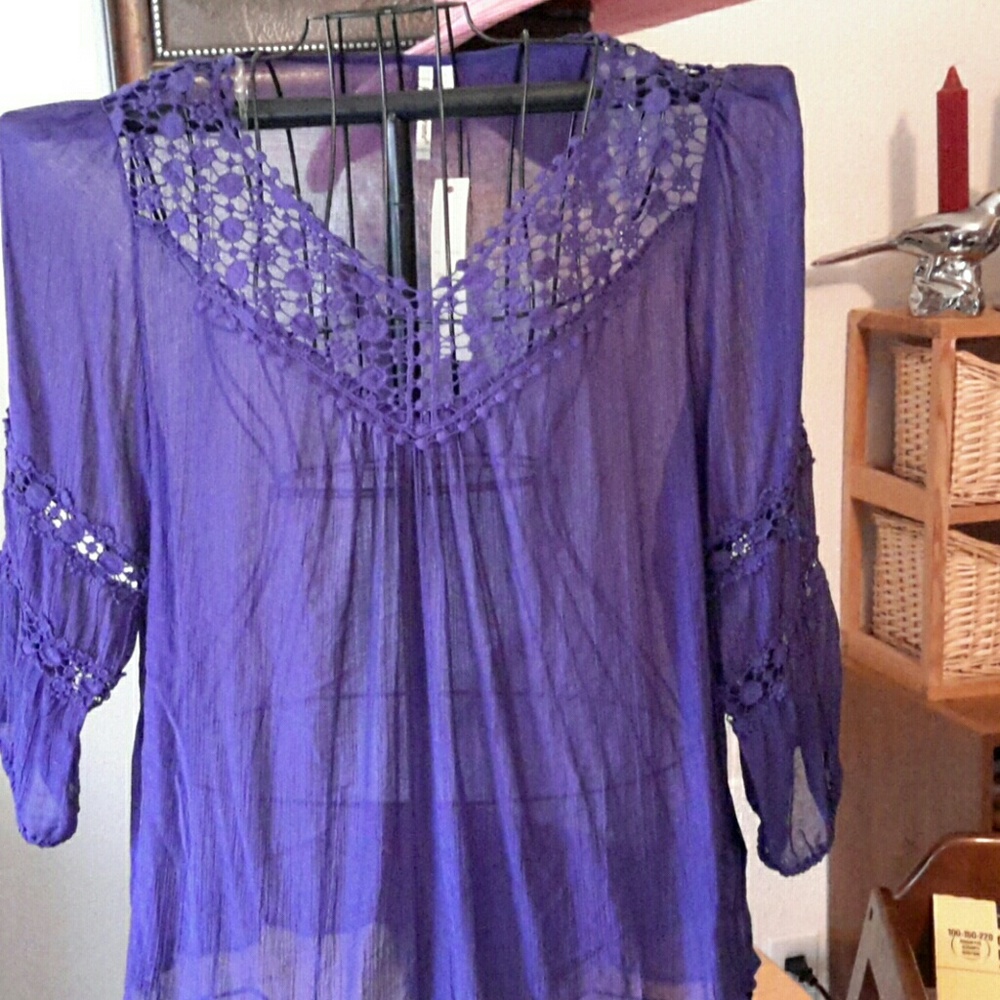 NWT Marine Blue Tunic