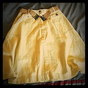 Vintage Militaries Equipment Skirt & Belt