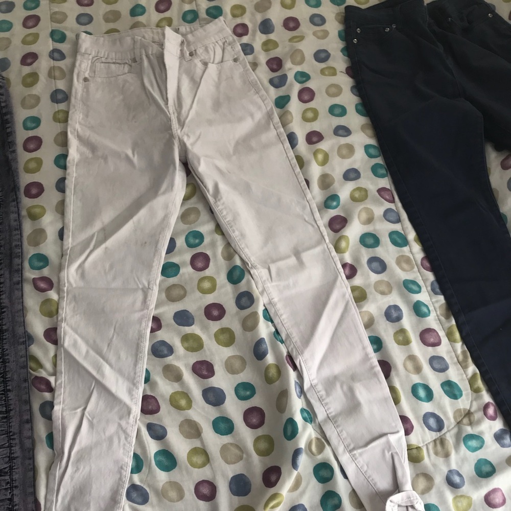 White jeans