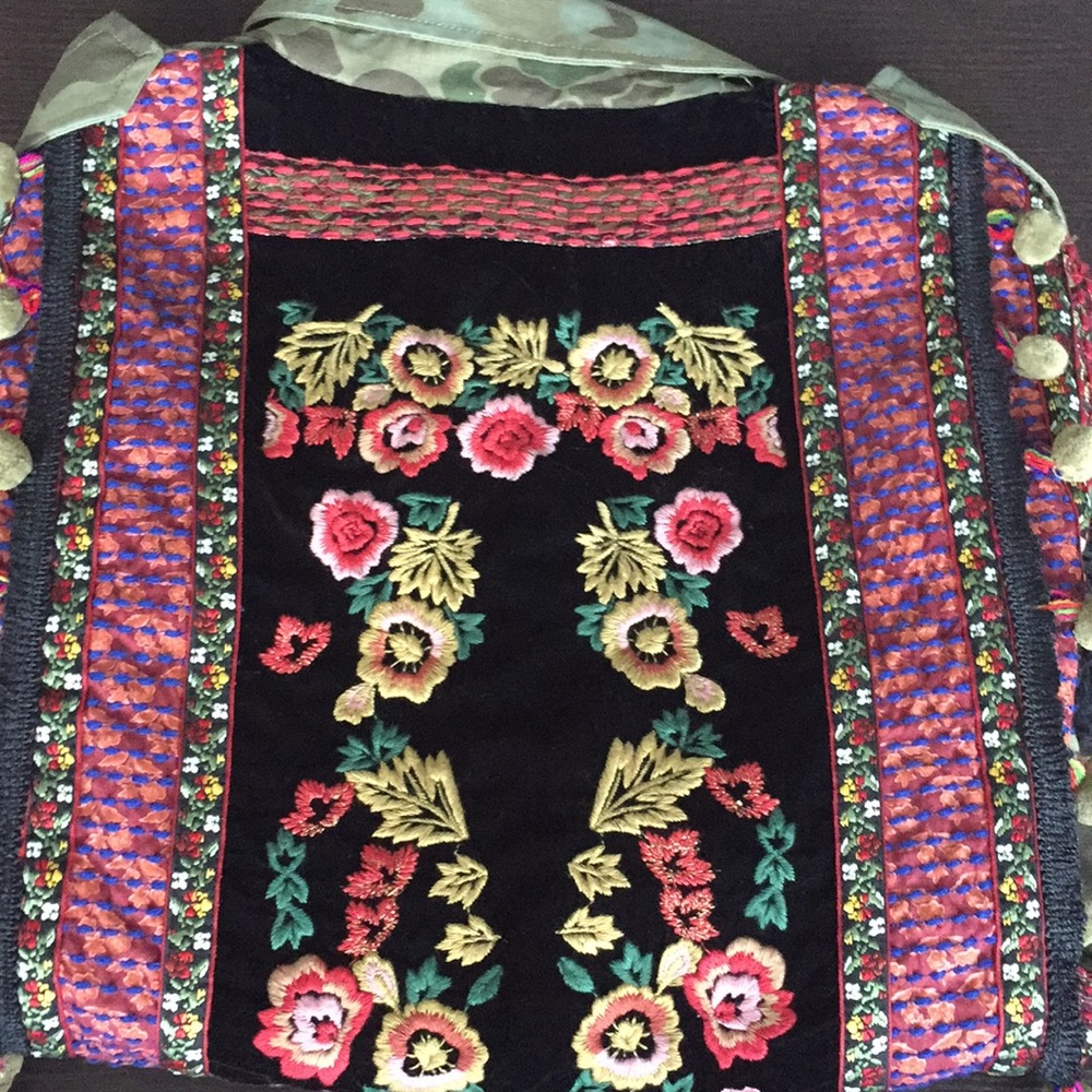 Zara Camo Shirt Jacket