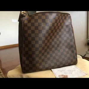 Authentic Louis Vuitton portobello PM Damier Edene