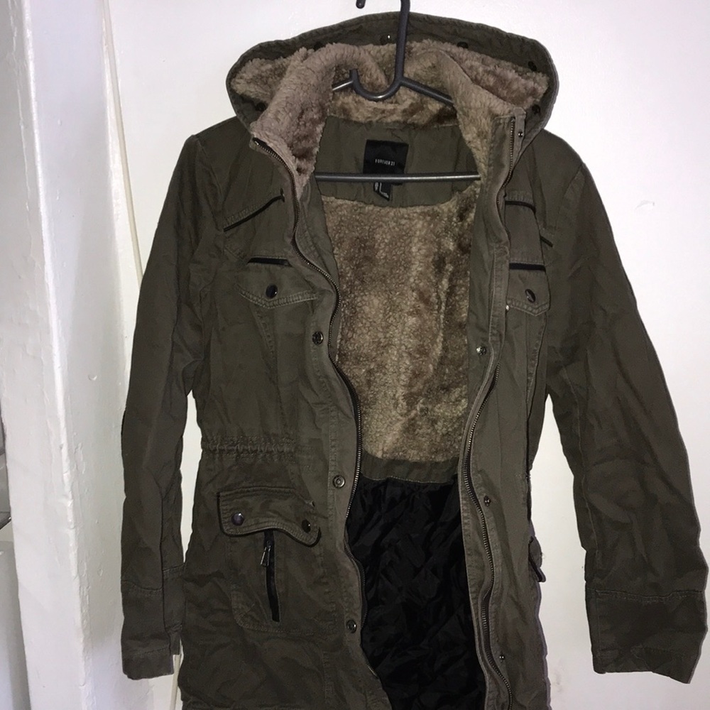 Olive jacket - Picture 2 of 4