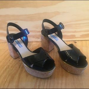 Prada Platform Sandals