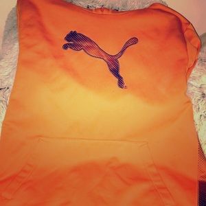 Puma orange hoodie!