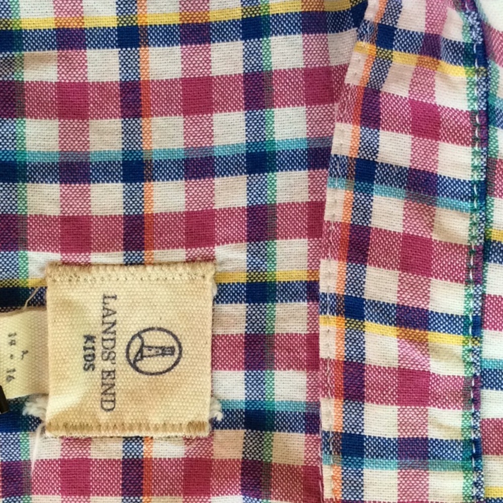 Land’s end boy shirt in excellent condition