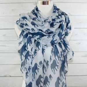 Elephant scarf