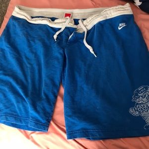 UNC Tarheels ,  Nike lounge shorts