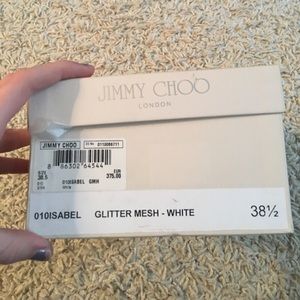 Isabel Glitter Mesh Jimmy Choos! Brand New!