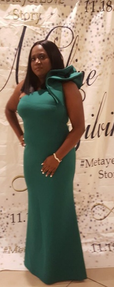 A formal dress
