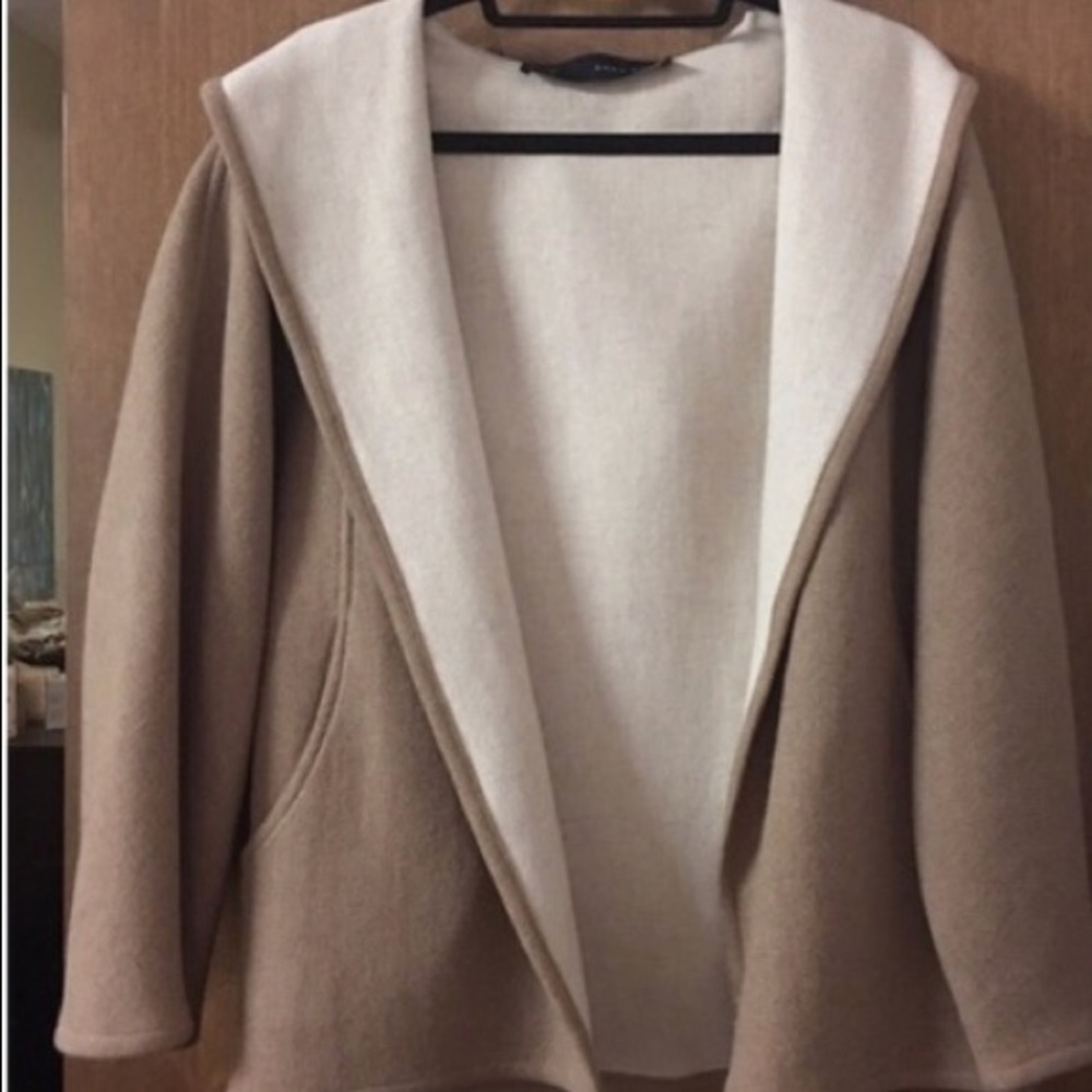 Zara open draped jacket