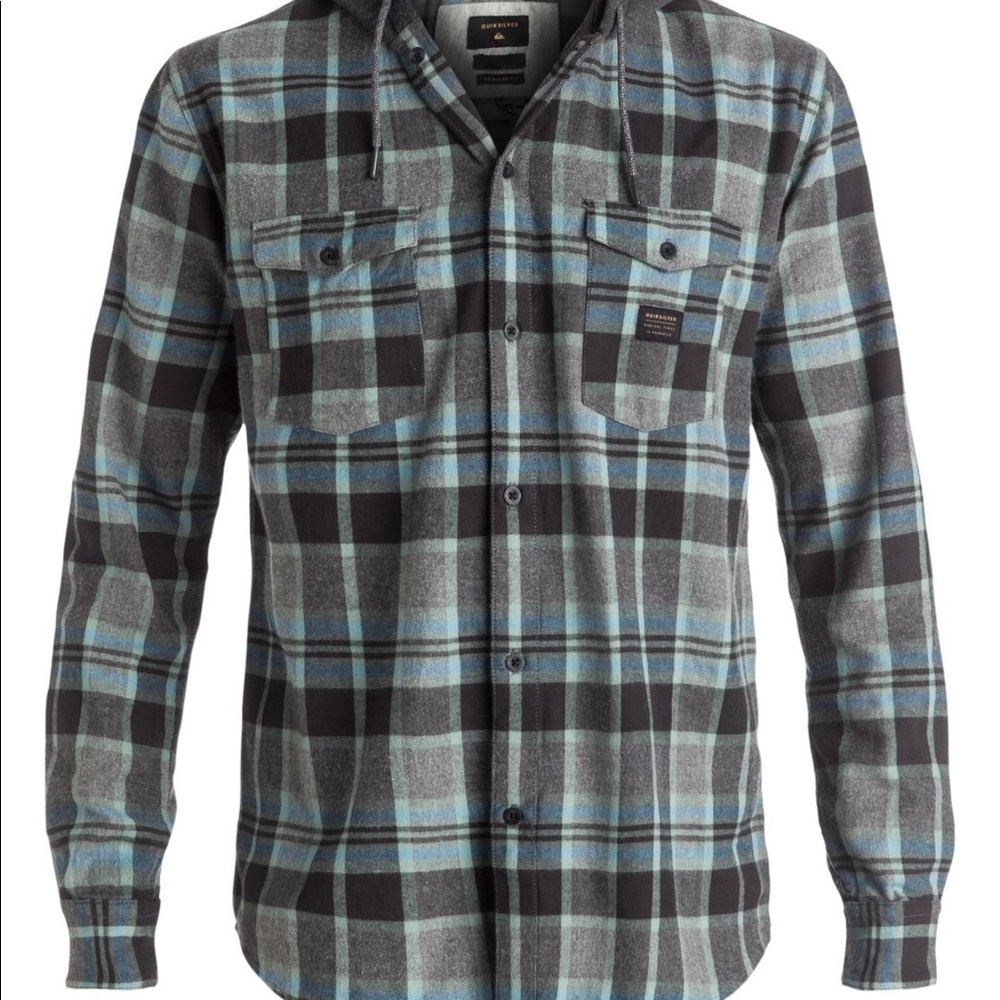 Blue & gray flannel great gift for the holidays ❄️