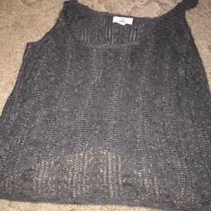 sweater tank top