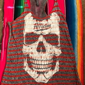 Affliction Skull Tank