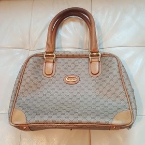 Vintage Monogram Gucci Doctor Satchel Purse 🇮🇹