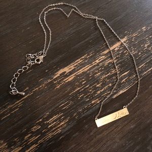 Gold Mrs. Necklace