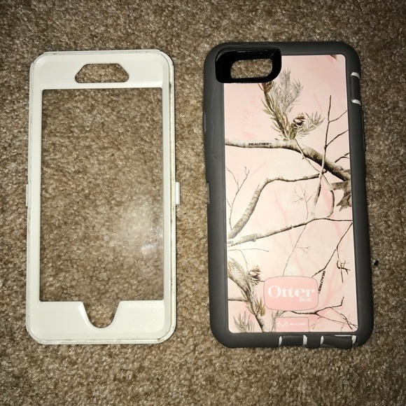 Otter Box Real Tree IPhone 6s Pink Camo Case. - Picture 1 of 2