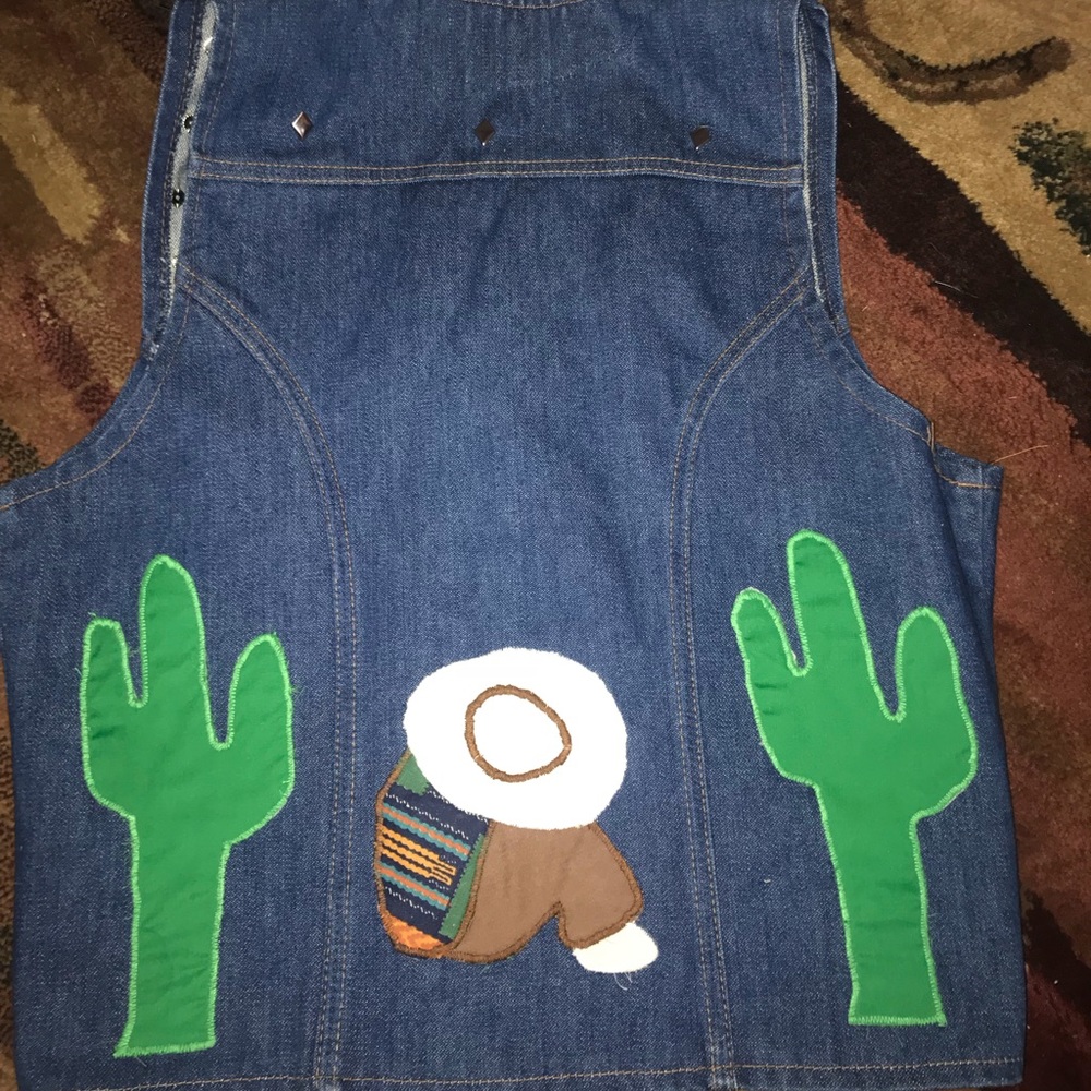 One of a kind wrangler vest!